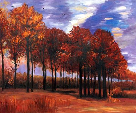 Autumn Paintings Van Gogh