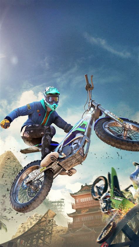 Trials Rising Video Game 4k Ultra Hd Mobile Wallpaper Xbox One Games