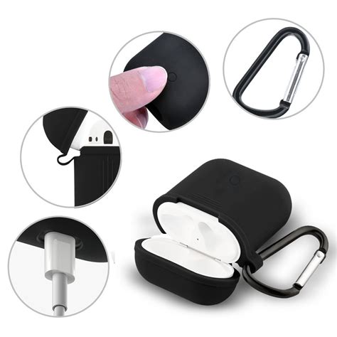 Airpods Accessories Set Filoto Airpods Waterproof Silicone Case Cover