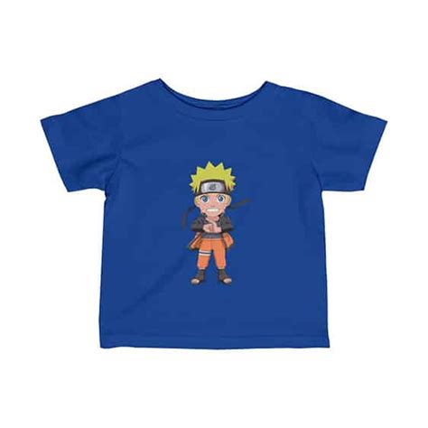 Naruto Uzumaki Chibi Art Style Adorable Baby T Shirt Baby Tshirts