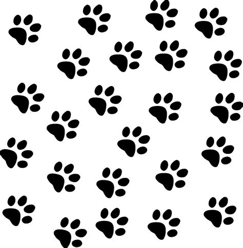 Picture Of Cat Paw Print Clipart Best