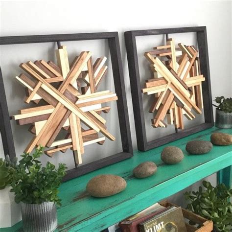 35 Fabulous Wall Art Diys That Youll Want For Your Home Rustic Wood