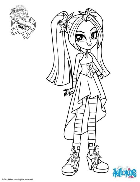 Mlp coloring pages are popular with the kids. My Little Pony Equestria Girls Coloring Pages | My little ...