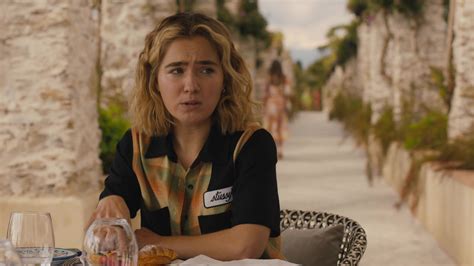 Stussy Women S Shirt Worn By Haley Lu Richardson As Portia In The White