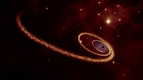 Spinning Supermassive Black Hole Rips Star Apart Artists Impression Eso Youtube