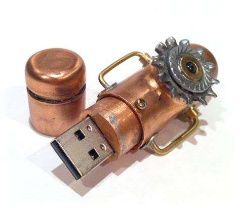 Nifty Coolio Copper And Brass Tin Boxes 8gb Nifty Usb Flash Drive