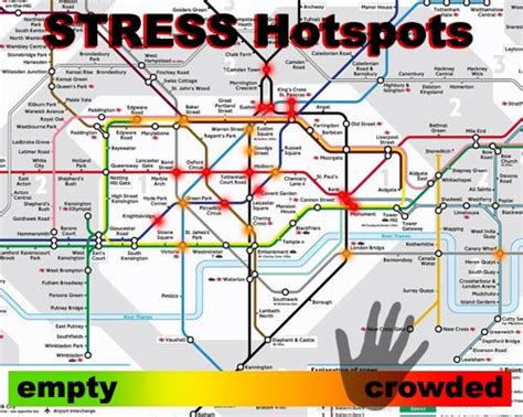 Idea For An Interactive Board For Underground Congestion Alert London
