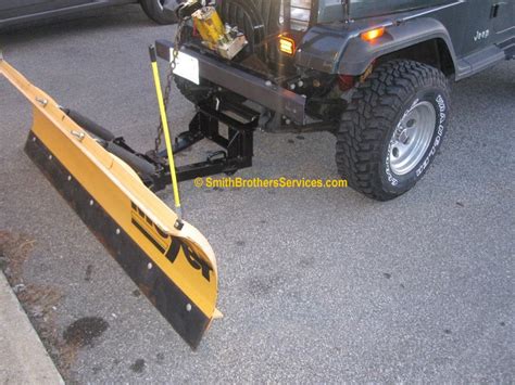 Smith Brothers Services Jeep Wrangler Meyer Drive Pro Snow Plow