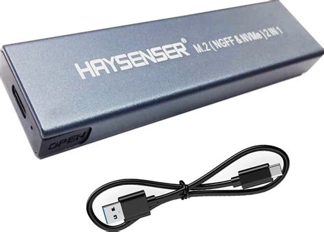 Haysenser M 2 Nvme M 2 NGFF M 2 SSD To USB3 1 Enclosure HY S207