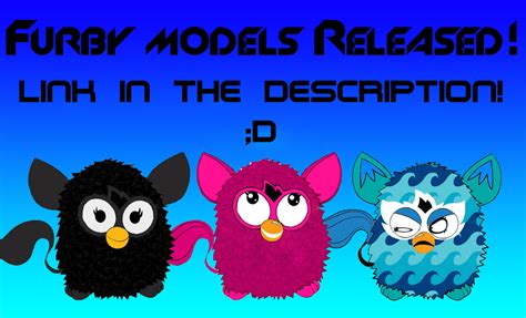 Furby Models Released By Ffgofficial On Deviantart