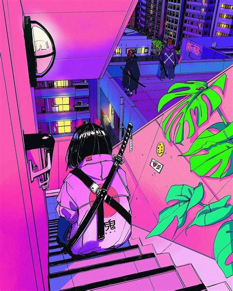 30 vaporwave anime aesthetic wallpaper desktop anime top wallpaper cloud hot girl