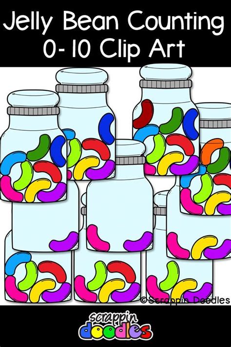 Jelly Bean Counting Clip Art Clip Art Jelly Beans Teacher Resources
