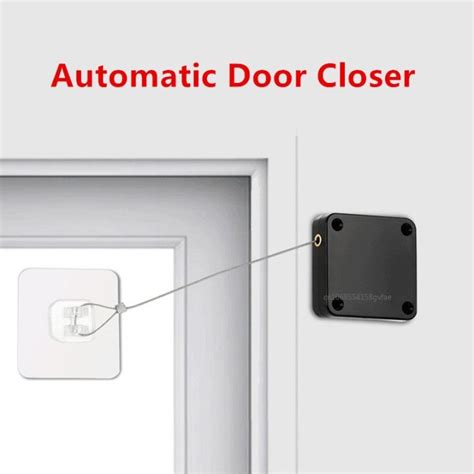 500g 1000g Automatic Door Closer Punch Free Soft Close Door Closers For