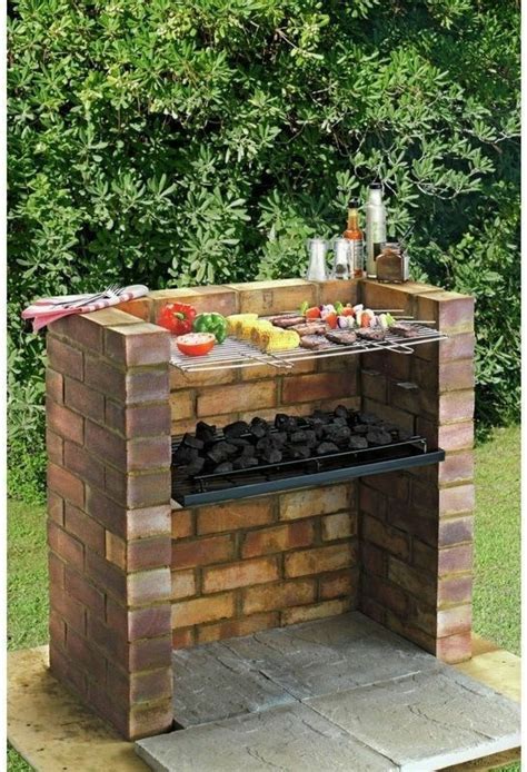 Best Diy Backyard Brick Barbecue Ideas In Brick Grill Outdoor Kitchen Brick Bbq