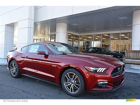 2017 Ruby Red Ford Mustang Gt Premium Coupe 118200457