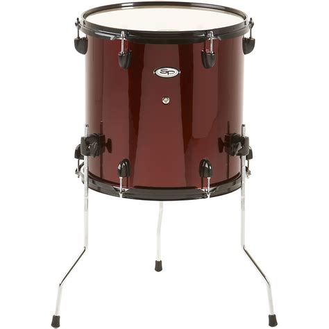 Sound Percussion Labs Sp5 Pro Floor Tom Wine Red 14 X 14 In