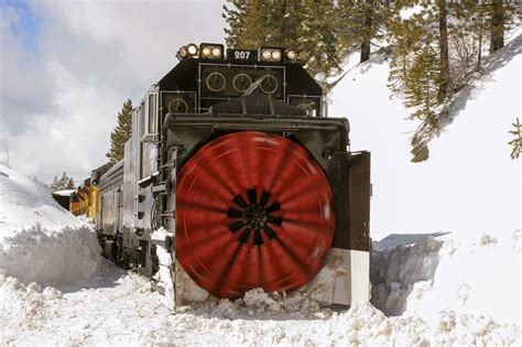 Union Pacific Rotary Snowplow Nevadagram From The Nevada Travel Network