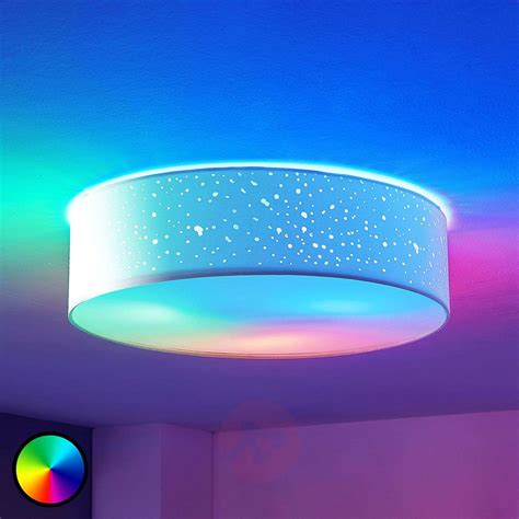 Ceiling lights for ceilings are bright, aesthetic, and durable and always complements spaces with either contemporary or traditional decors. LED RGB plafondlamp Alwine, direct aan het plafond ...