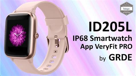 Id205l Smartwatch H205l Grde Id205l Montre Connectée Ip68 App