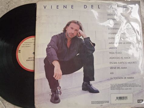 Vinyl Vinilo Lp Acetato Ricardo Montaner Viene Del Alma 120000 En