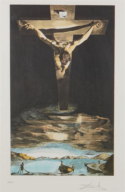 Christ Of Saint John Of The Cross Dali