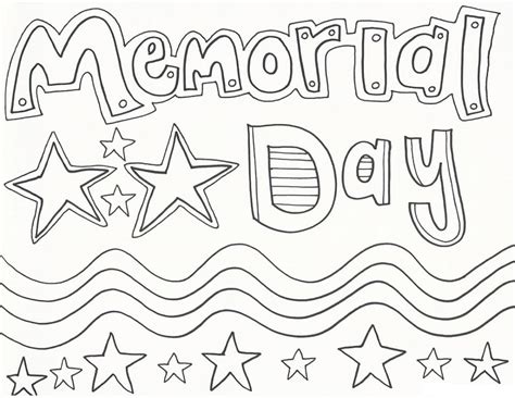 Print Memorial Day Coloring Page Download Print Or Color Online For Free