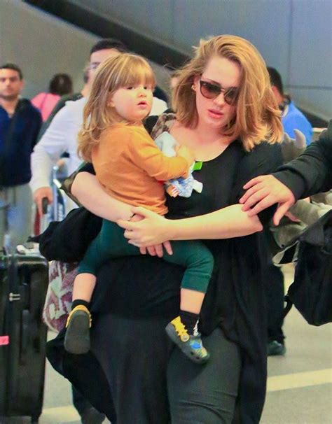 Adele Upon Arrival At The Airport In La 🇺🇸 Yesterday With Angelo