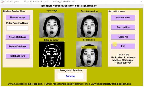 Facial Expression Recognition Using Matlab Project With Source Code