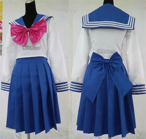 Sailor Moon Tsukino Usagi Cosplay Costume Japanese School Uniform