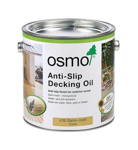 Osmo 430 Anti Slip Decking Oil Clear Whiteheads Timber Sales Ballarat