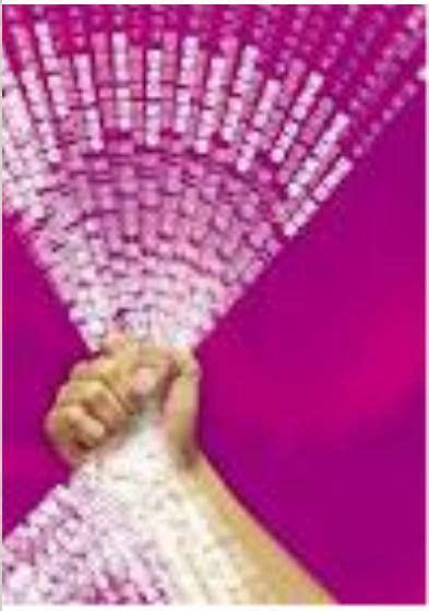 A Person Holding Up A Pink And White Fan In Front Of A Purple