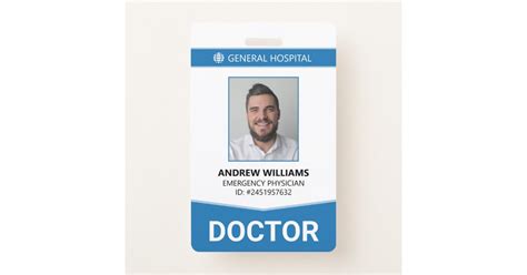 Printable Doctor Badge Template
