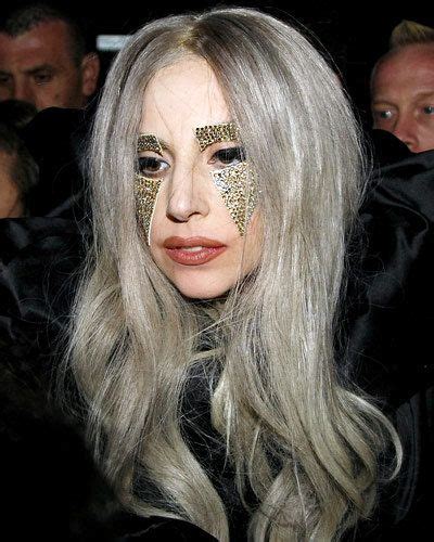 Lady Gaga Silver Hair Lady Gaga Remy Human Hair