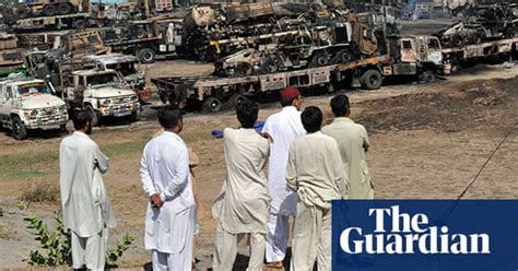 Pakistan Military Convoy Attack In Pictures World News The Guardian