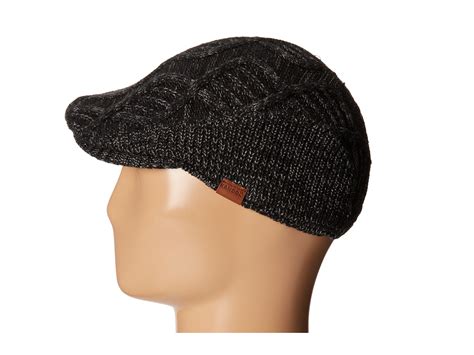 Kangol Helix Cable Cap In Black Lyst