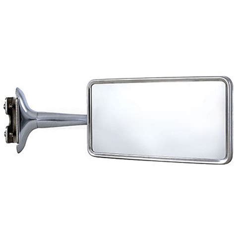 Rectangle Long Arm Peep Glass Mirror Outside Side Rear View Door Hot