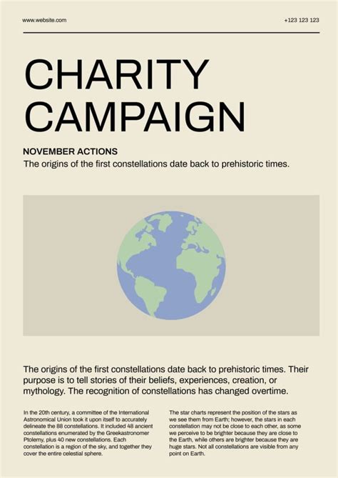 Free Charity Poster Design Templates Wepik