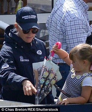 Zara Tindall Gives Daughter Mia Three A Loving Kiss Daily Mail Online