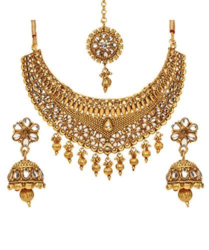 Bindhani Womens Indian Jewelry Simple Bridal Wedding Party Wear