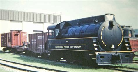 Pennsylvania Power And Light 4094 Largest Fireless Steam Locomotive