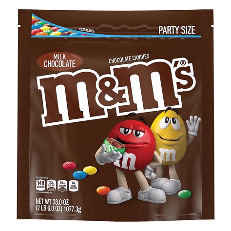 Mandms Milk Chocolate Candy Party Size Shop Candy At H E B