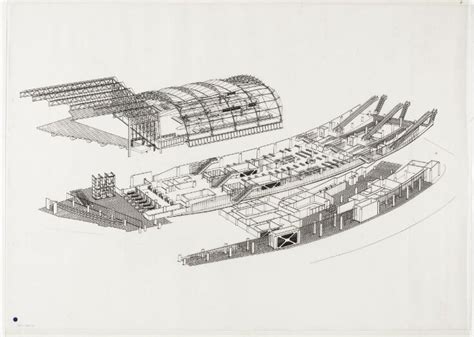 Exploded Axonometric Drawing Of A Design For Waterloo International