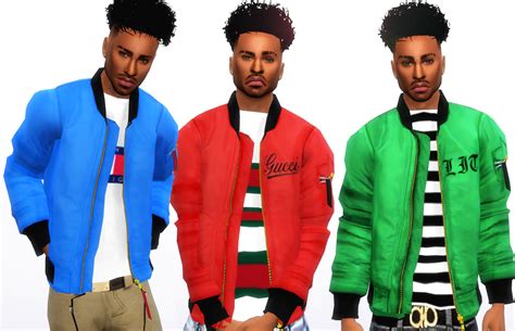 Xxblacksims 808sims Bomber Jacket Recolors Hope Playing Sims 4 A6b