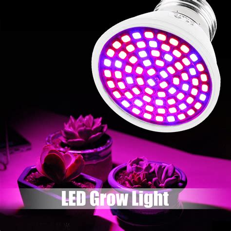 Led Full Spectrum P Lant Grow Bulb E27 P Lant Lamp Ac85 265v Buy