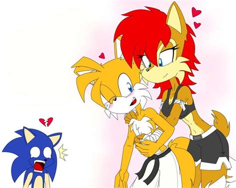 Tails X Sally By VolksGTiFox Deviantart On DeviantArt Female Cartoon Characters Amy The