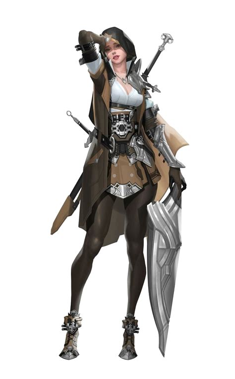 Female Human Sword And Shield Fighter Pathfinder Pfrpg Dnd D D E Th Ed D Fantasy
