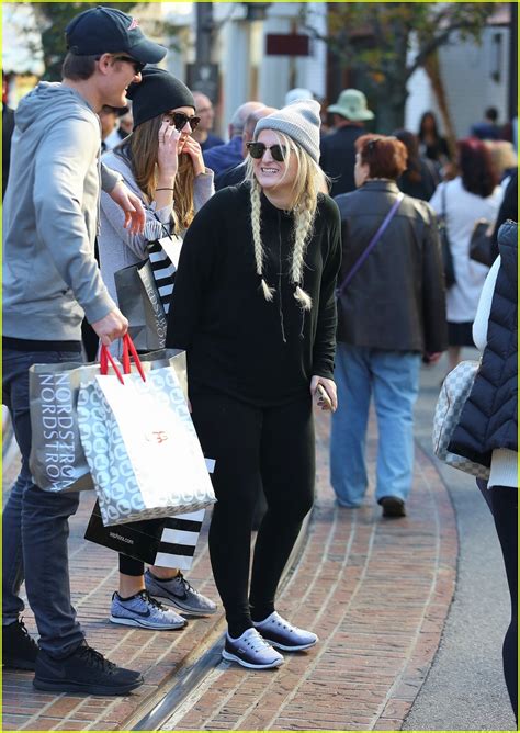 Full Sized Photo Of Meghan Trainor Holiday Shopping The Grove Meghan Trainor Gets Her