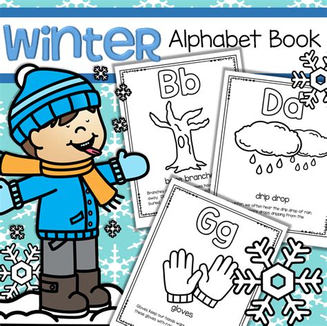 Winter Alphabet Activity Book Letters Winter Concepts Interactive