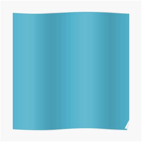 Maximum Blue Solid Color Poster By Patternplaten Redbubble