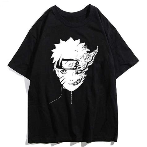 Naruto X Nine Tails Shirt Naruto Merchandise Clothing